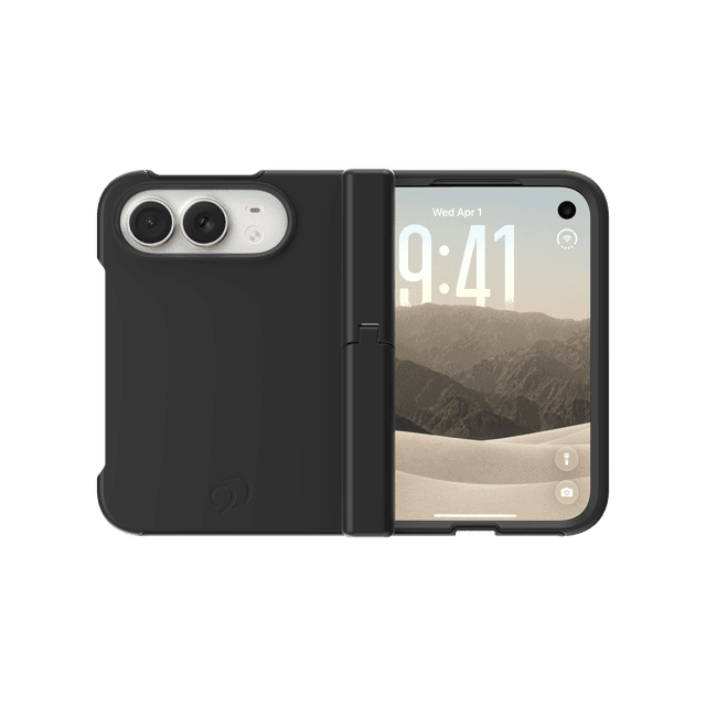 Nimbus9 Cirrus 3 Foldable iPhone Duo MagSafe Case in Black