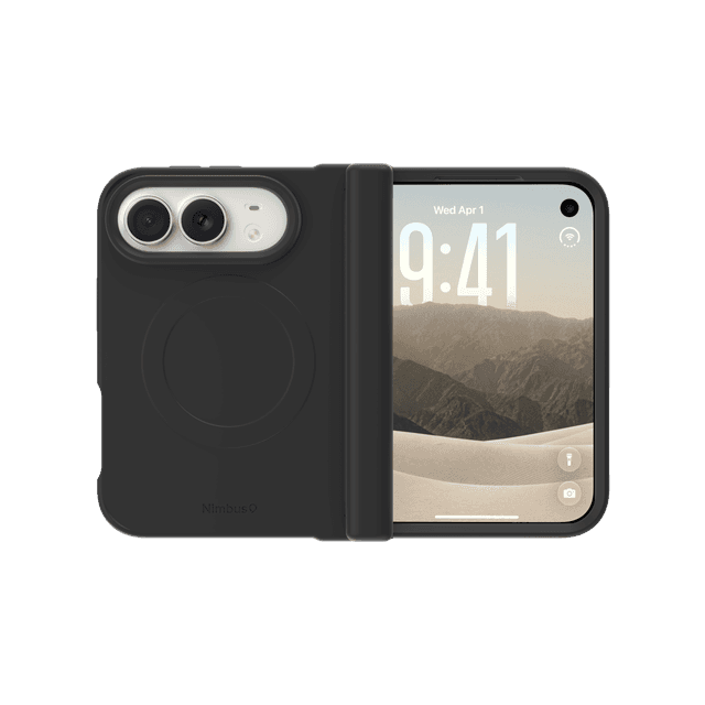 Nimbus9 Alto Foldable iPhone Duo MagSafe Case in Black